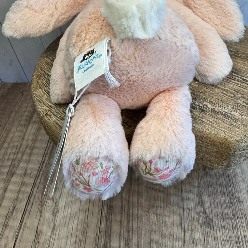 Jellycat Blossom Blush Bunny Cherry NEW!  Jellycat Bashful SMALL FAST SHIP